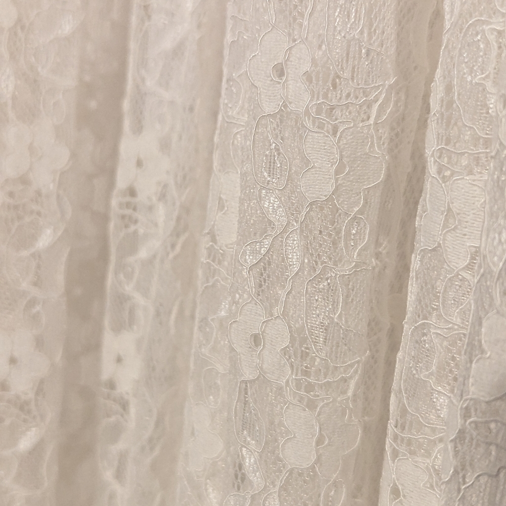NEW! White Vintage Baby Doll Dress - Picture 3 of 9